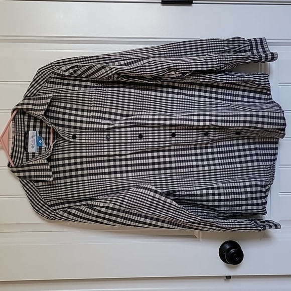 Columbia Anytime Patterned Long Sleeve Shirt - Picture 1 of 6